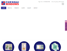 Tablet Screenshot of chennaiwindows.com